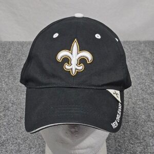 New Orleans Hat Black Fleur De Lis Cap Embroidered Hat NOLA Streetwear Strapback